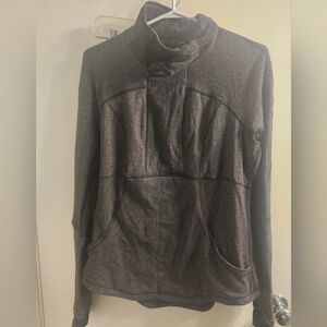 lululemon athletica Charcoal Cowl Neck Sweater